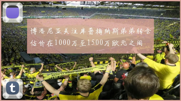 博洛尼亚关注库普梅纳斯弟弟转会估价在1000万至1500万欧元之间